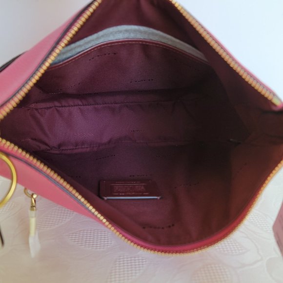 COACH Chaise Colorblocked Pebbled Leather Crossbody- Confetti Pink Multi ⭐ - Picture 13 of 16